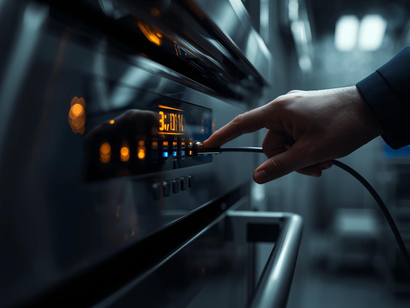 Interior horno industrial