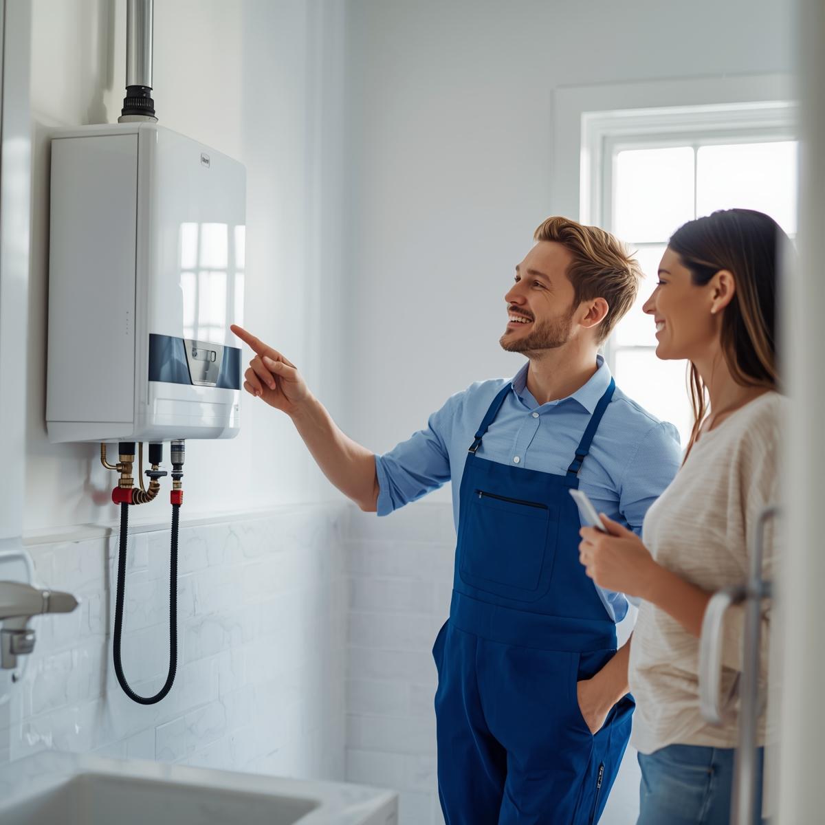 Termo eléctrico instalado