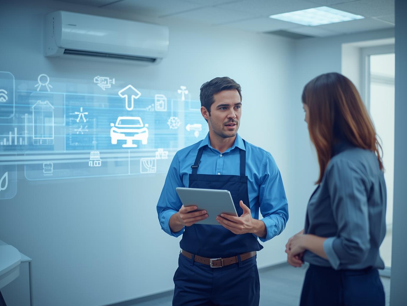 Instalación profesional de aire