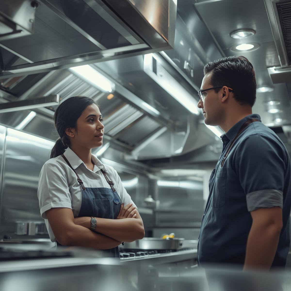 Campana extractora industrial