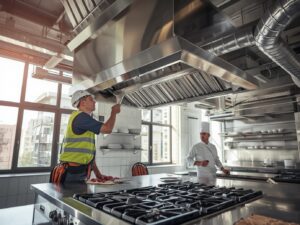 Campanas industriales para hostelería en Barcelona